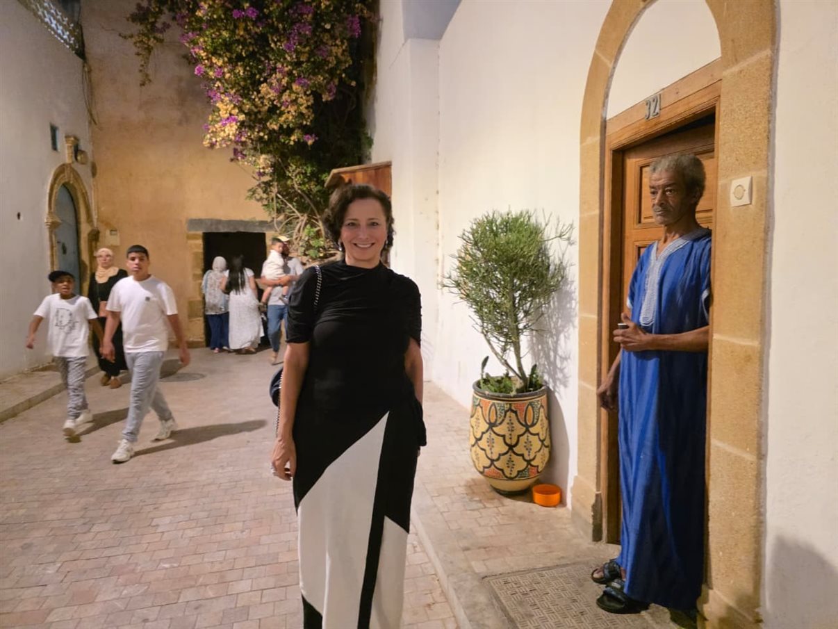 Bela entrada do Four Seasons Rabat