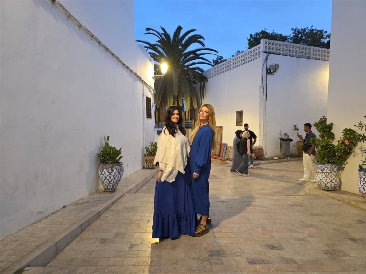 Bela entrada do Four Seasons Rabat
