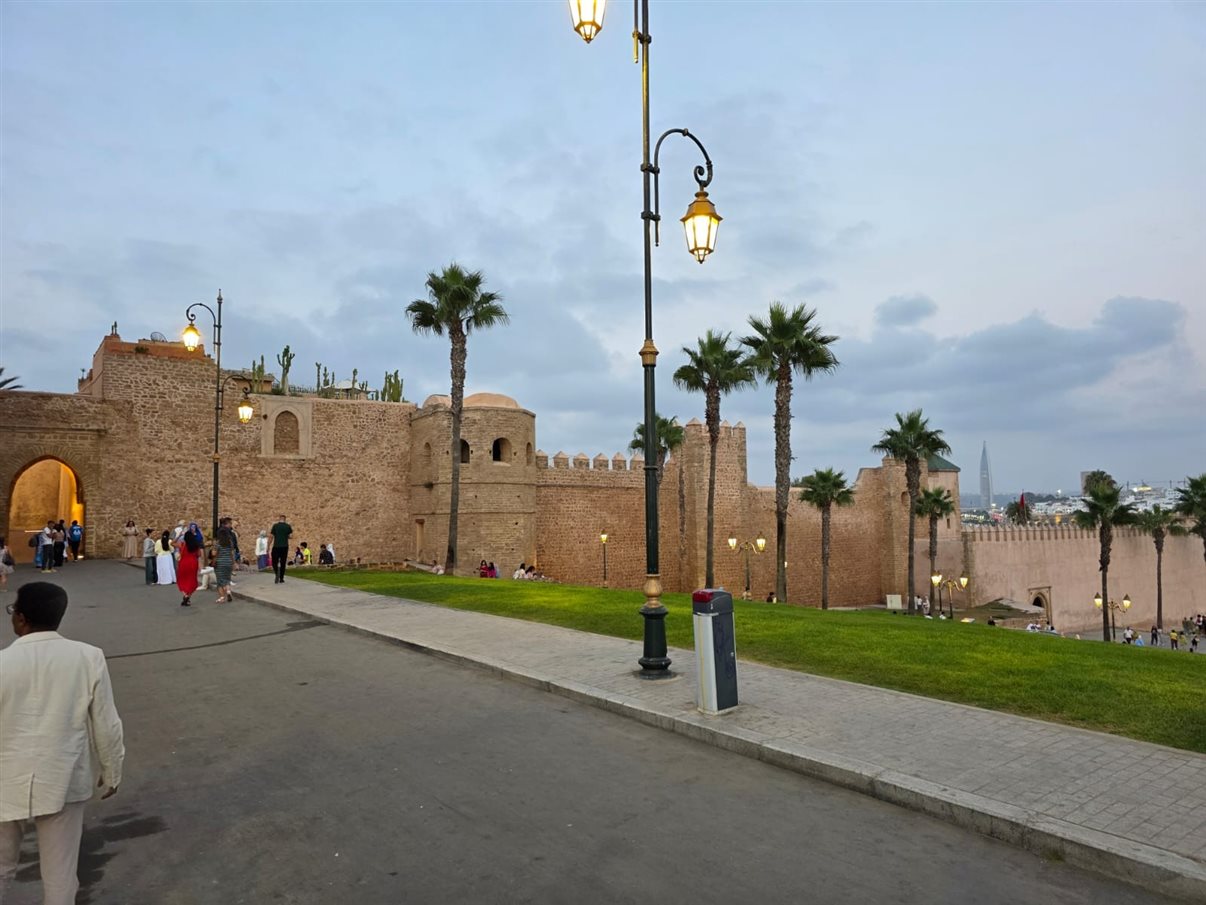 Bela entrada do Four Seasons Rabat