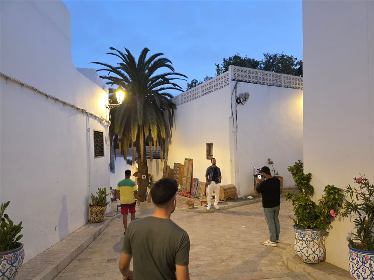 Bela entrada do Four Seasons Rabat