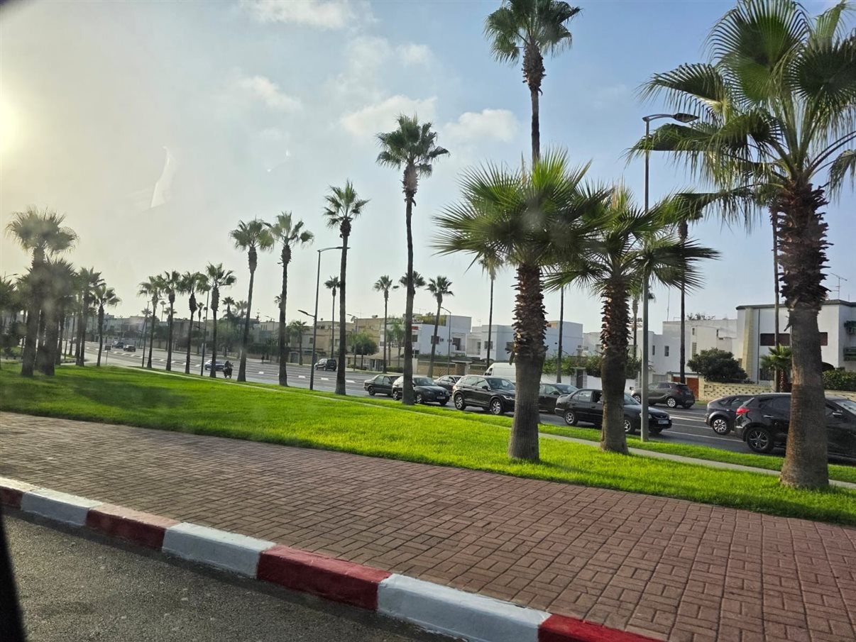 Bela entrada do Four Seasons Rabat
