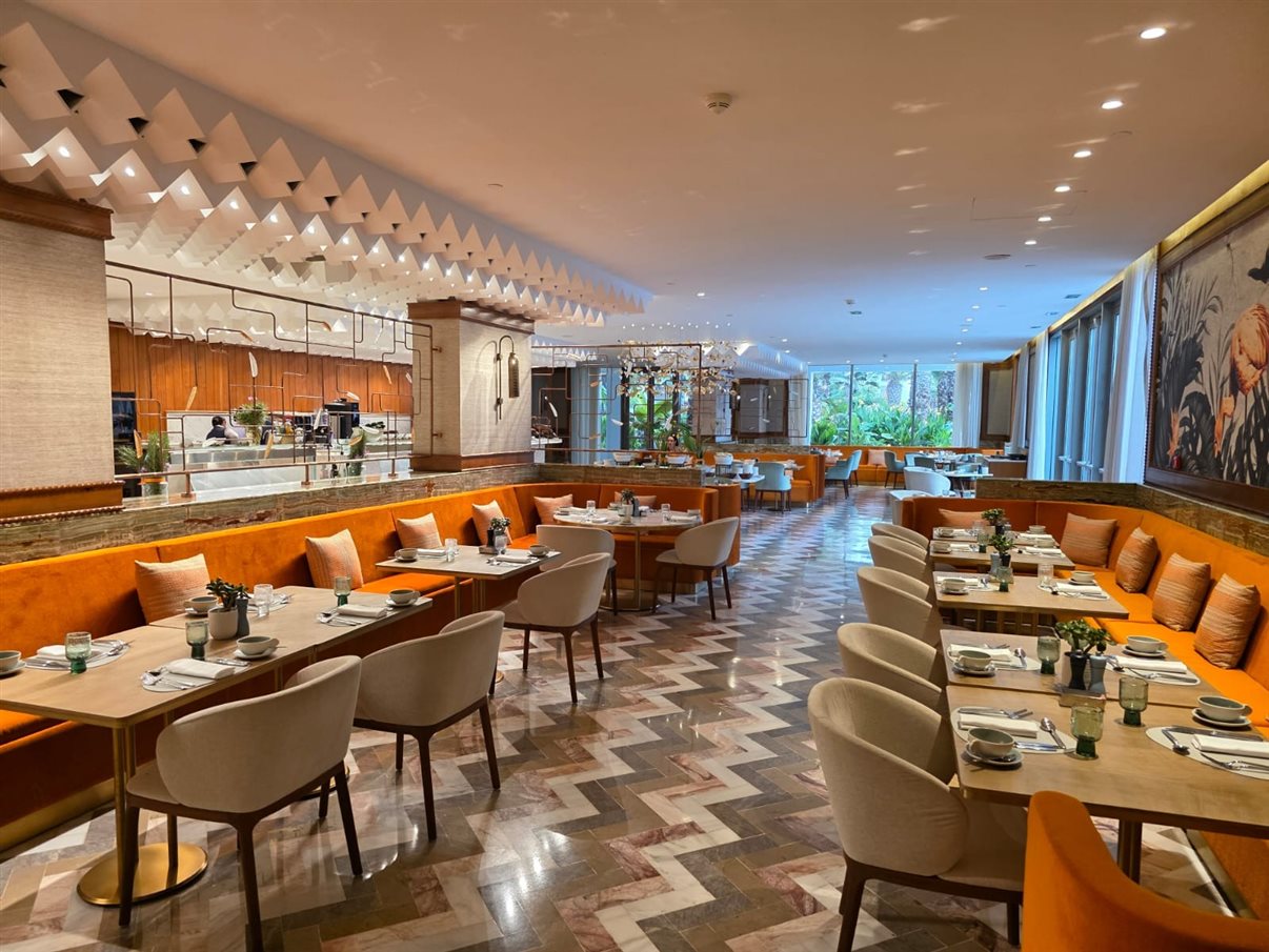 Bela entrada do Four Seasons Rabat