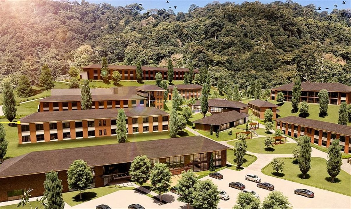 Projeto do Golden Tulip Domingos Martins