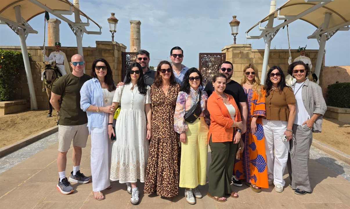 José Guilherme Alcorta (PANROTAS), Karina Nemer (KN Viagens), Adriana Cabello (A.Travel), Fernando Machado (Dryas Travel), Carolina Vieira (Yala Viagens), Mayra Iguchi (HIP Hotels), Maurice Padovani (Primetour), Silvia Campos Salles (Sacs Travel), Bruno de Paula (Dryas Travel), Andrea Cabello (A.Travel), Raquel Mallorquin (Arosa Travel) e Antônia Valente (Moiru Travel)