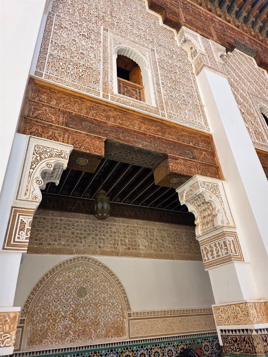 Pátio da Medersa Ben Youssef