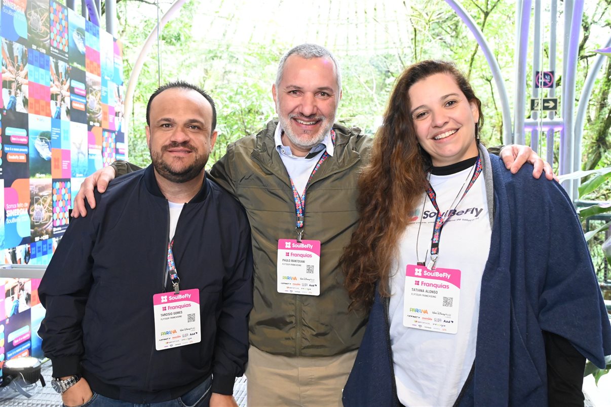 Edgar Lino, Vicente, Jackson Soares, Veronica Prado, Emerson Cardoso e Fernando Lermi, da FTS 