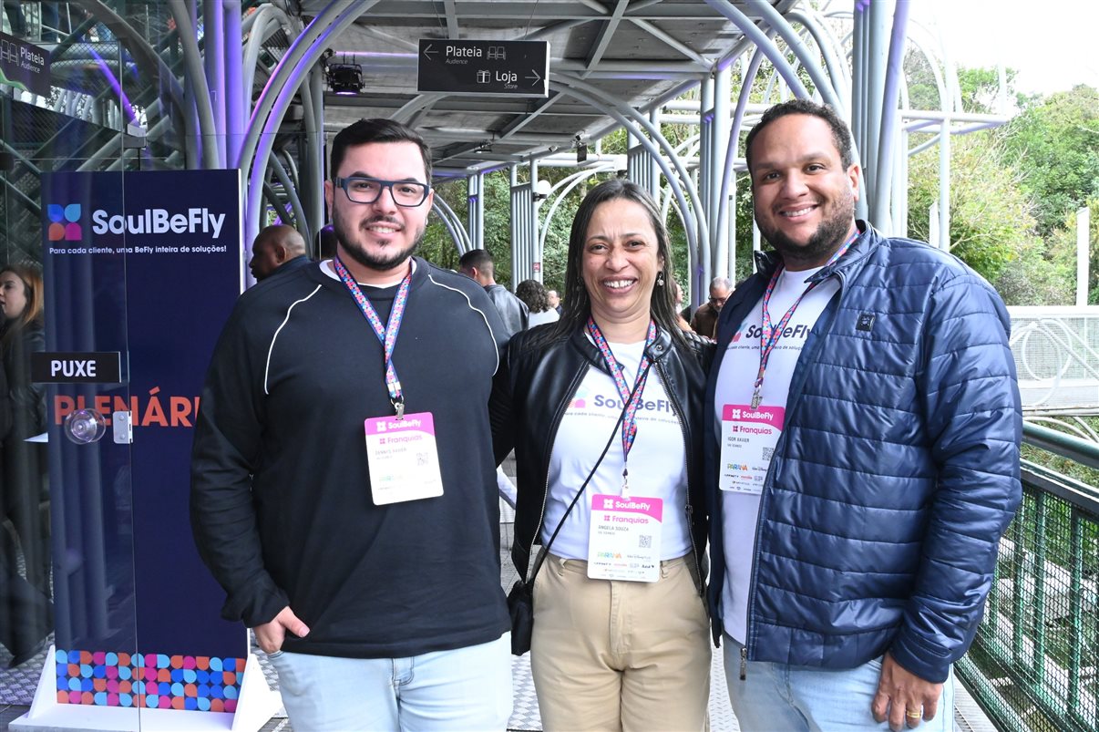 Edgar Lino, Vicente, Jackson Soares, Veronica Prado, Emerson Cardoso e Fernando Lermi, da FTS 