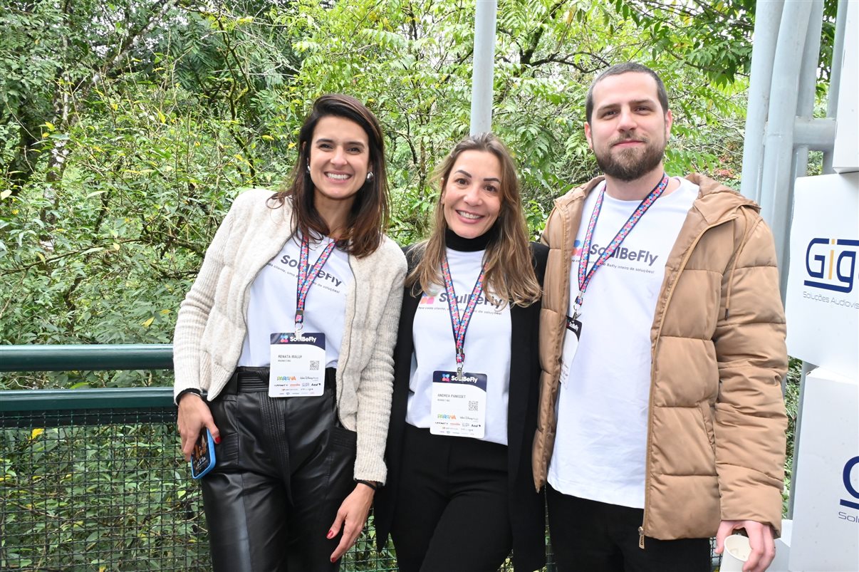 Edgar Lino, Vicente, Jackson Soares, Veronica Prado, Emerson Cardoso e Fernando Lermi, da FTS 