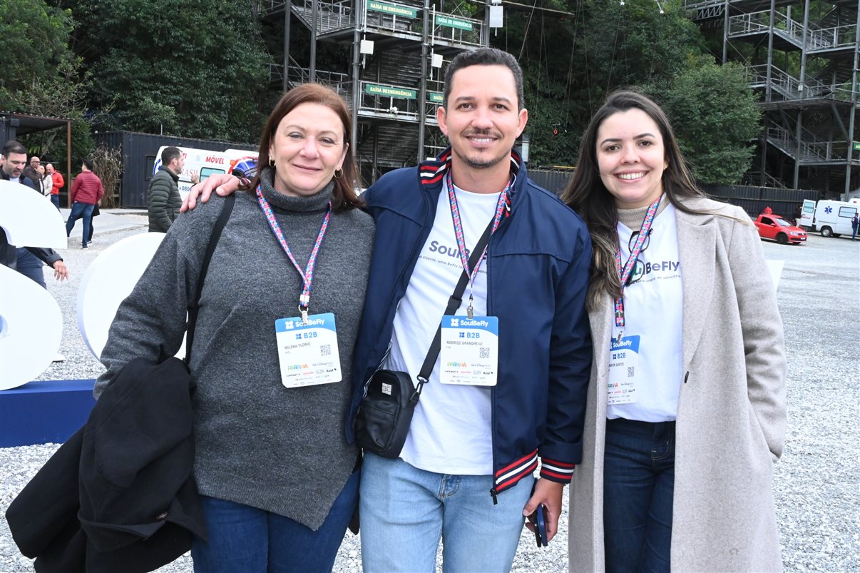 Edgar Lino, Vicente, Jackson Soares, Veronica Prado, Emerson Cardoso e Fernando Lermi, da FTS 