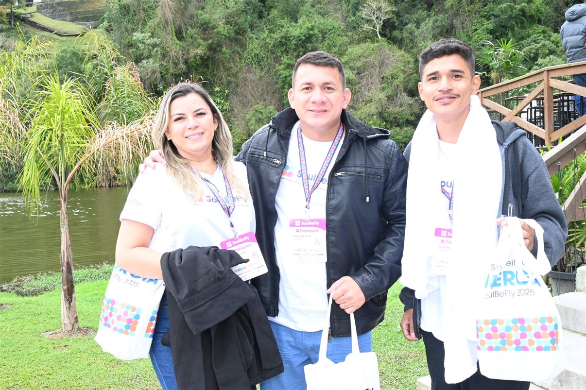 Edgar Lino, Vicente, Jackson Soares, Veronica Prado, Emerson Cardoso e Fernando Lermi, da FTS 