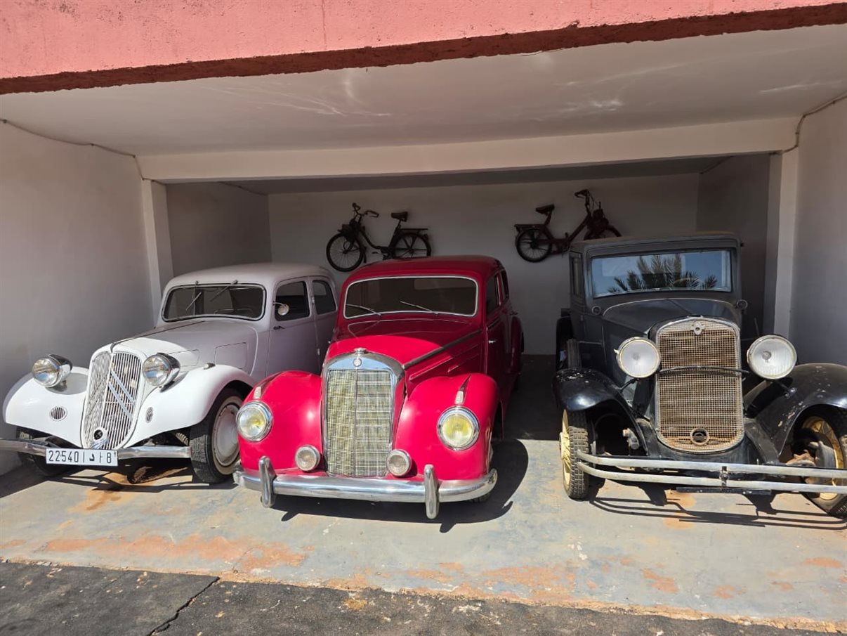 São mais de trinta veículos vintage restaurados
