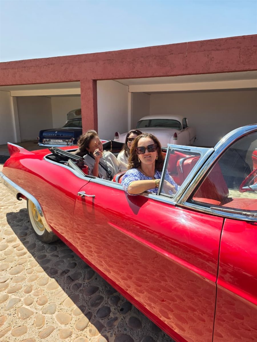 São mais de trinta veículos vintage restaurados