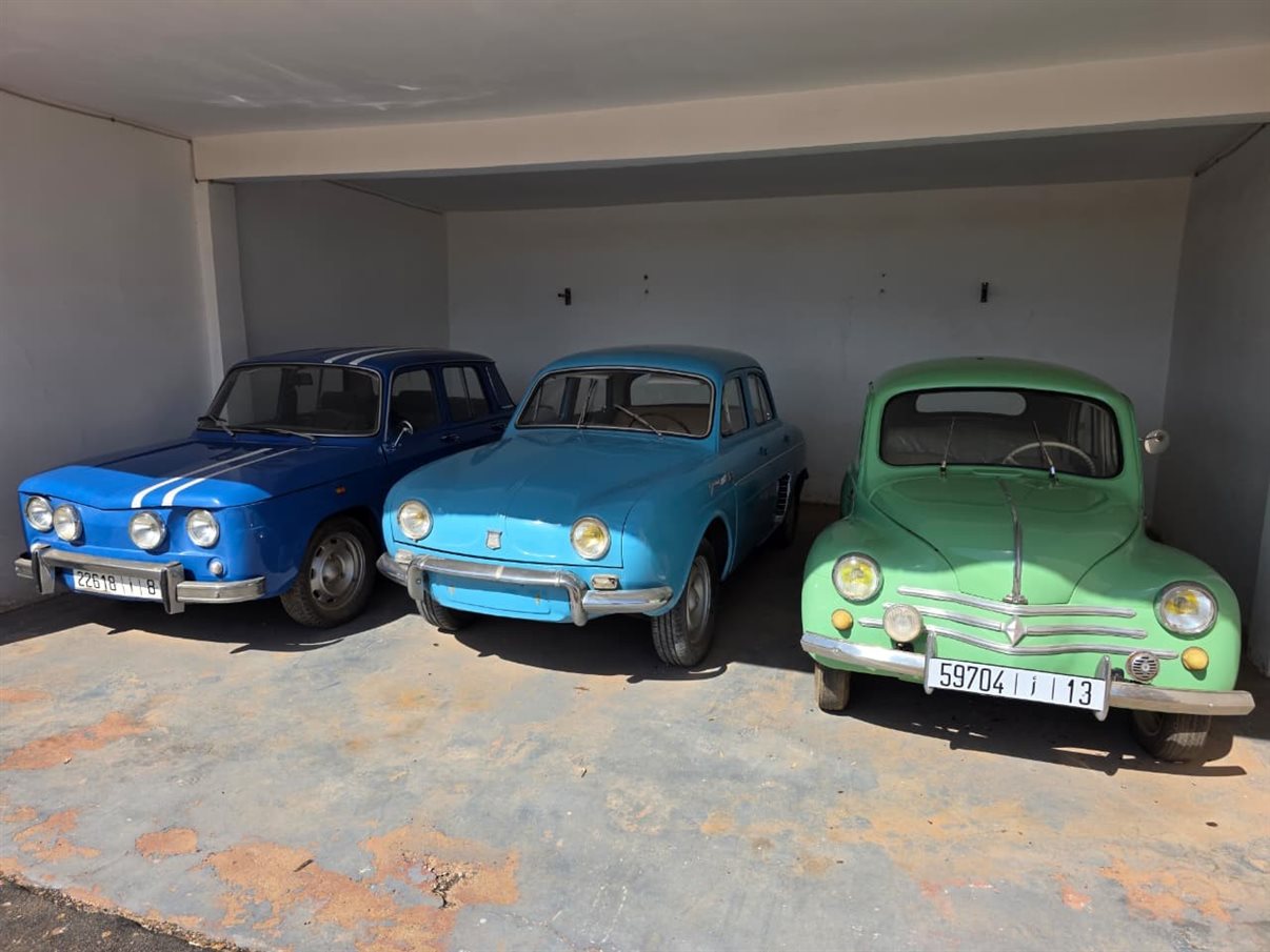 São mais de trinta veículos vintage restaurados