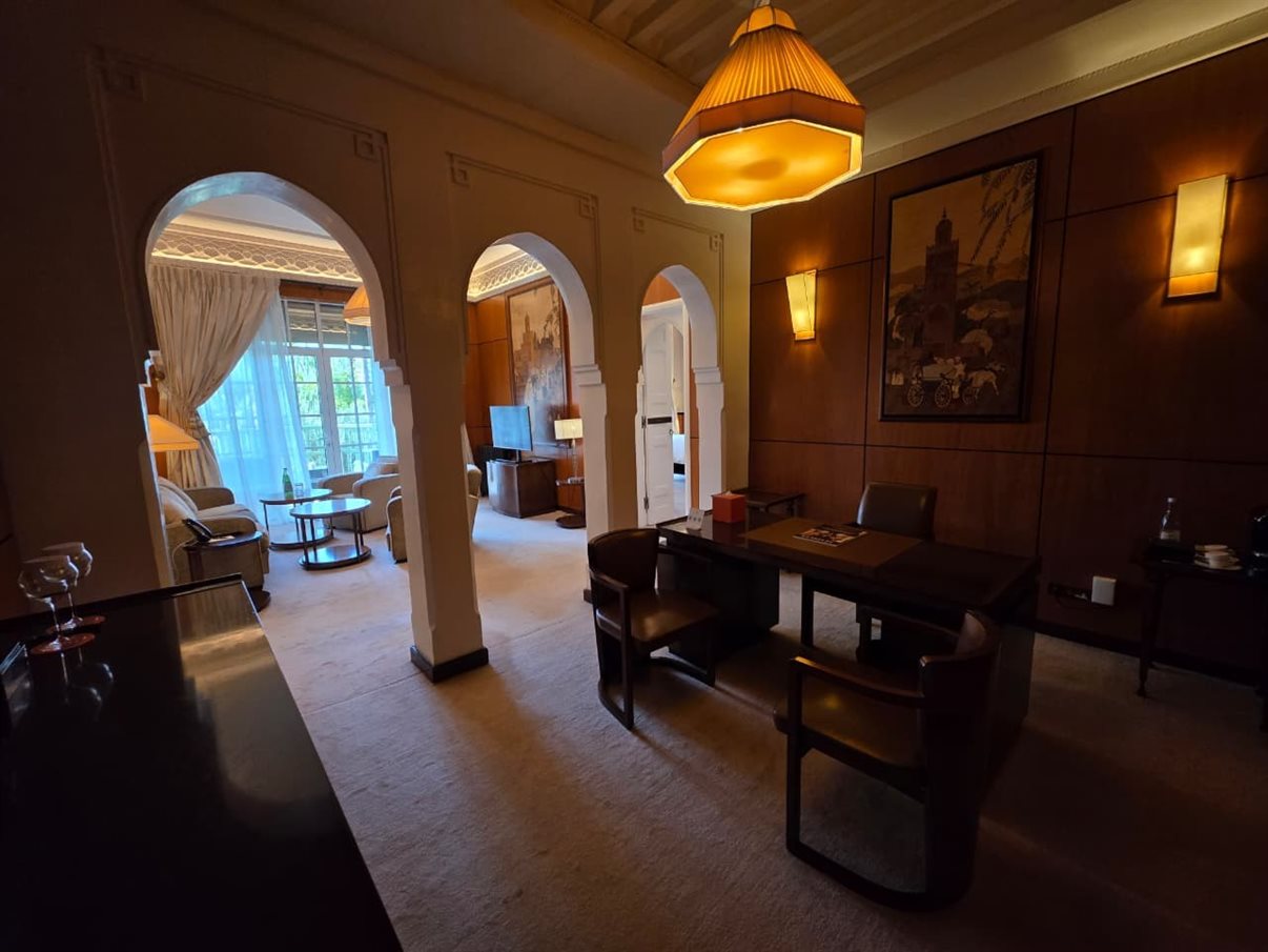 Por dentro dos quartos do La Mamounia