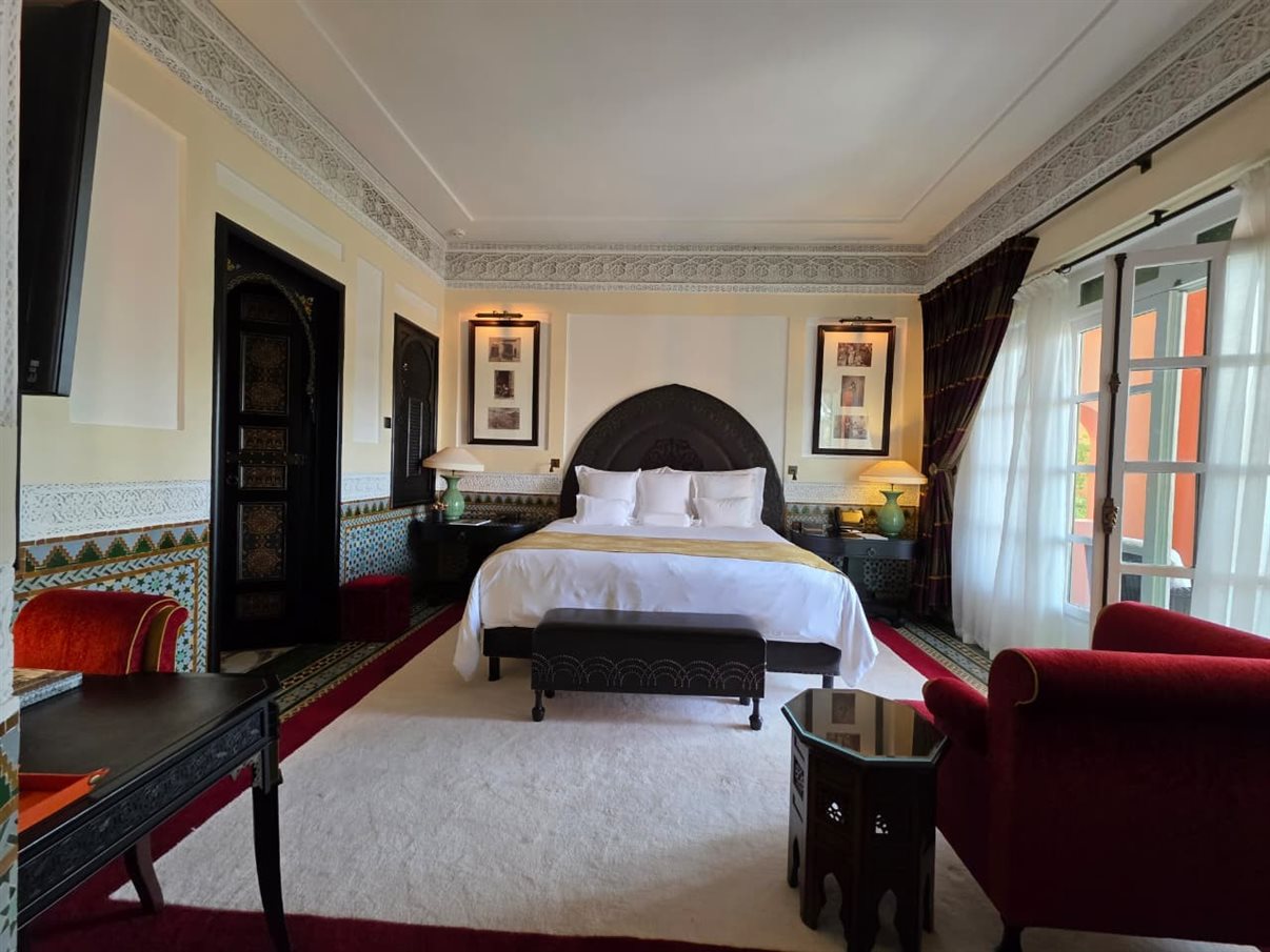 Por dentro dos quartos do La Mamounia