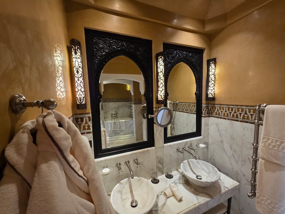 Por dentro dos quartos do La Mamounia
