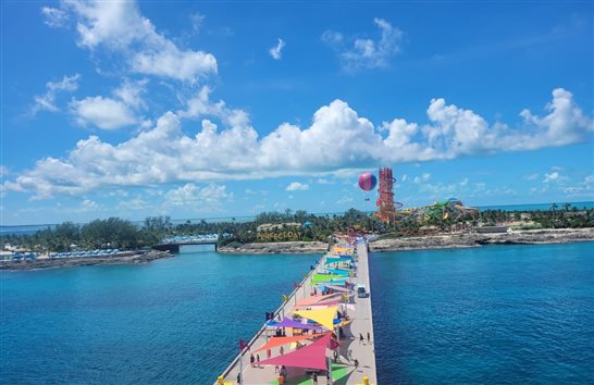 Parada na Perfect Day at CocoCay
