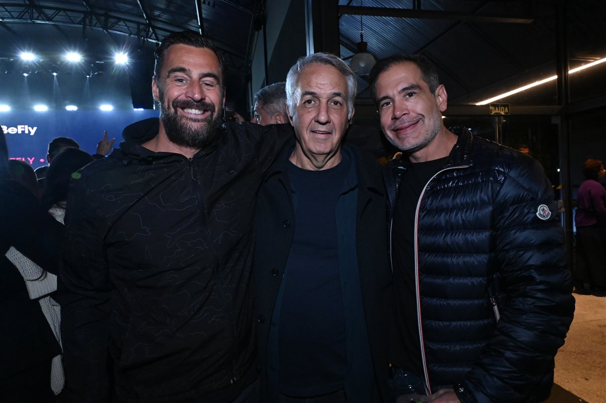 Rodrigo Camara, Sylvio Ferraz, Flavio Marques, Manuela Bernardes e Luti Guimarães, da BeFly