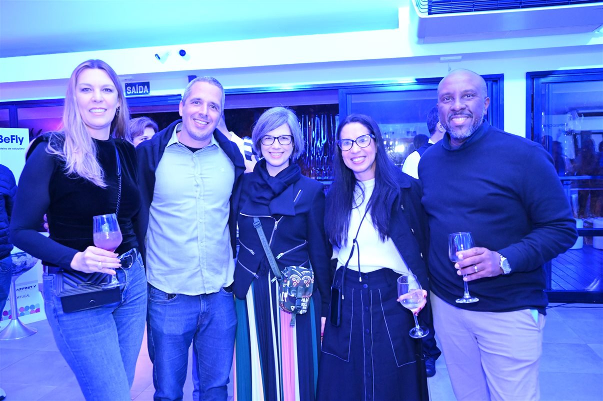 Rodrigo Camara, Sylvio Ferraz, Flavio Marques, Manuela Bernardes e Luti Guimarães, da BeFly