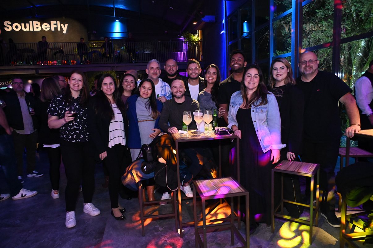 Rodrigo Camara, Sylvio Ferraz, Flavio Marques, Manuela Bernardes e Luti Guimarães, da BeFly