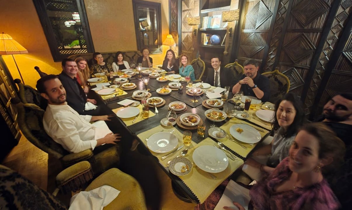 Jantar de despedida no La Mamounia