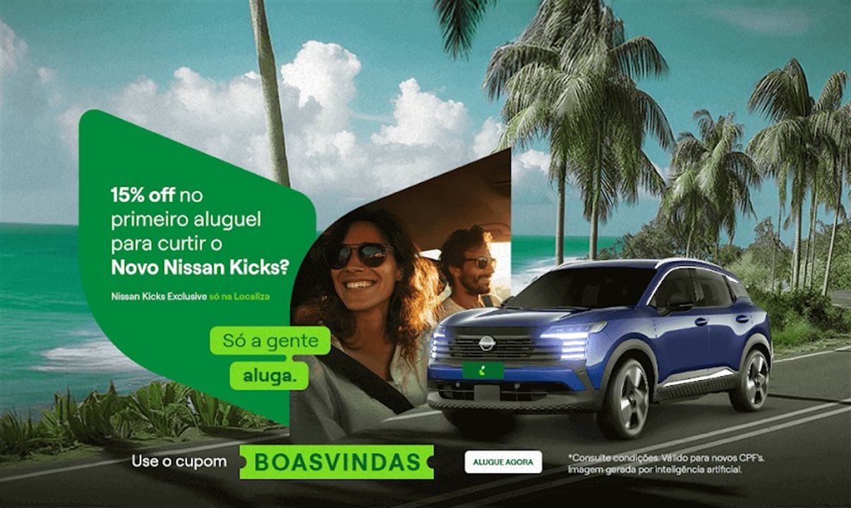 Localiza está com descontos para conhecer os novos carros da frota