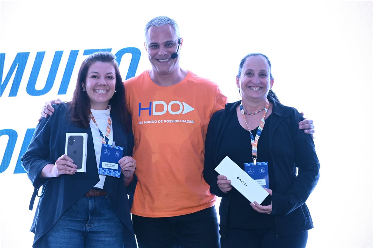Beto Lucchese, da Viajando com Beto Lucchese, e Caio Mudalen, da DDMO (Dicas de Miami e Orlando)