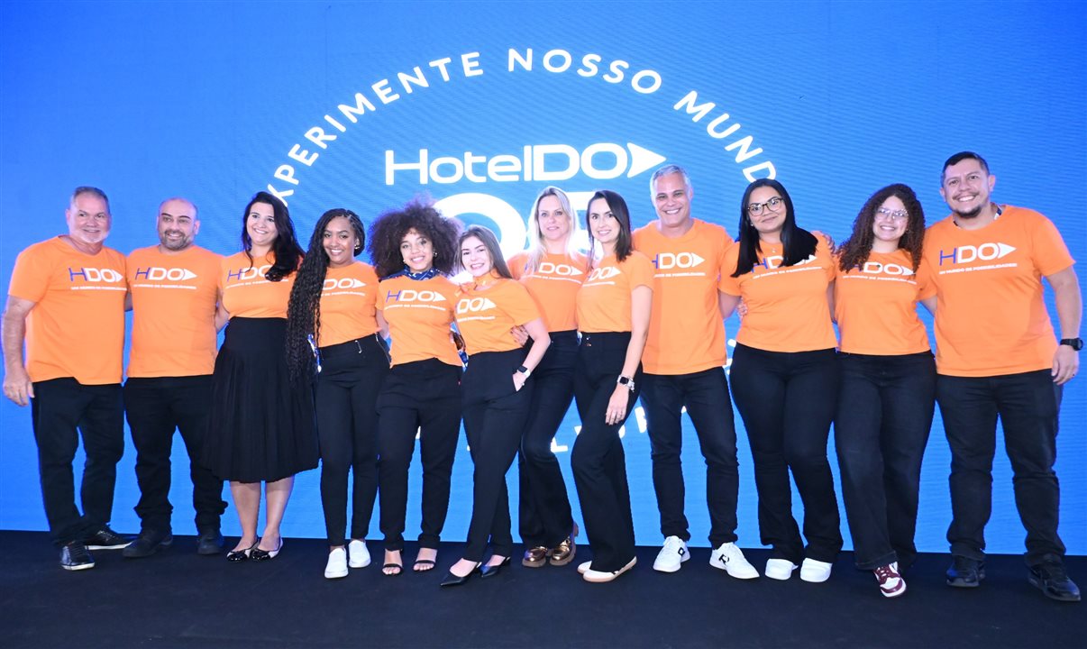 Equipe HotelDO no evento em Campinas