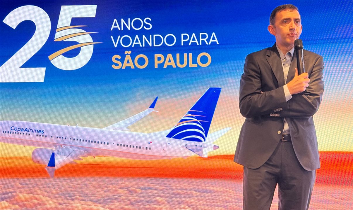 Robert Carey, vice-presidente executivo da Copa Airlines