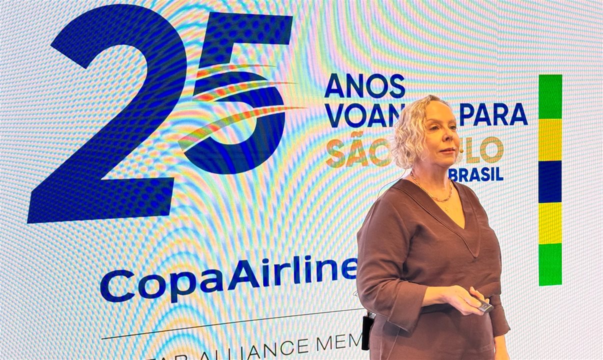 Monica Afonso, gerente de Vendas no Brasil da Copa Airlines