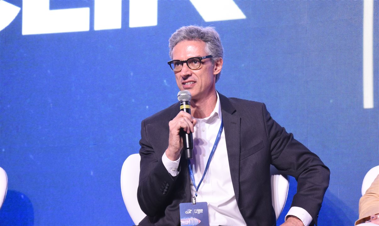 Marco Ferraz, presidente da Clia Brasil, apresentou os números da temporada 2024/2025