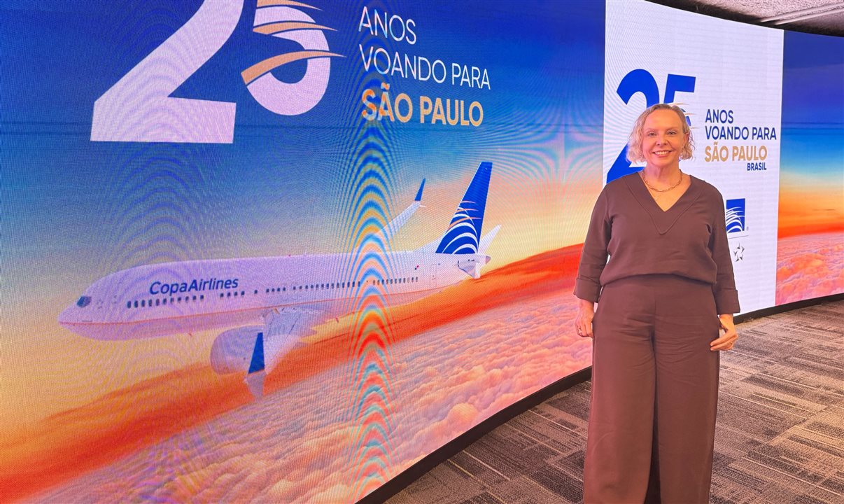 Monica Afonso, gerente comercial interina da Copa Airlines no Brasil