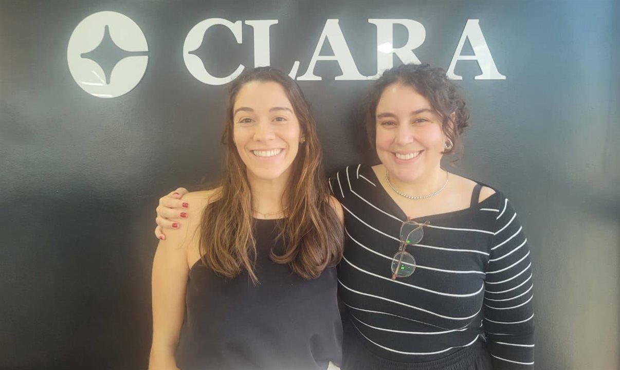 Fernanda Marques, marketing lead Brasil da Clara, e Marilia Leoni, head de Comunicação