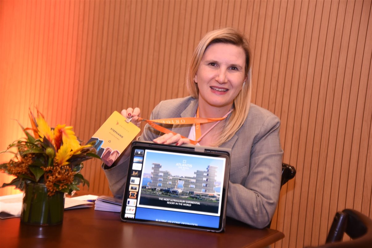 Helen e Ana Homem, da Qatar Airways