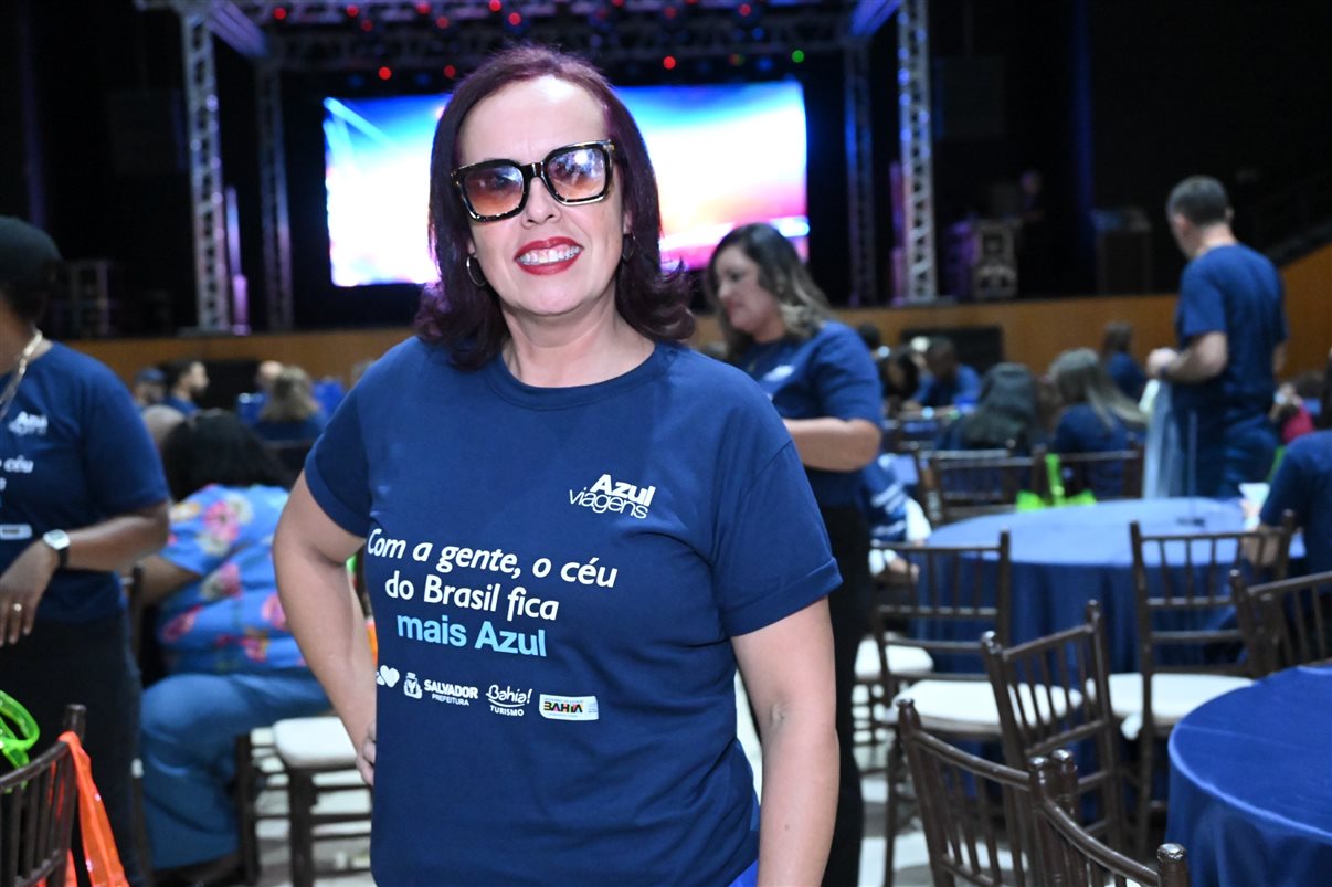 Julia Meira, da Azul Viagens Christiane Teixeira, da Luck Receptivo, Alessandra Dias, da Azul Viagens, Carola Montoro, da prefeitura de Salvador, Lucy Nascimento, Tatiana Harfush, Luciana Garcia, da Setur Bahia, Mariana Rocha, David Batista, da Azul, e Tatiana Martins, da Azul Viagens