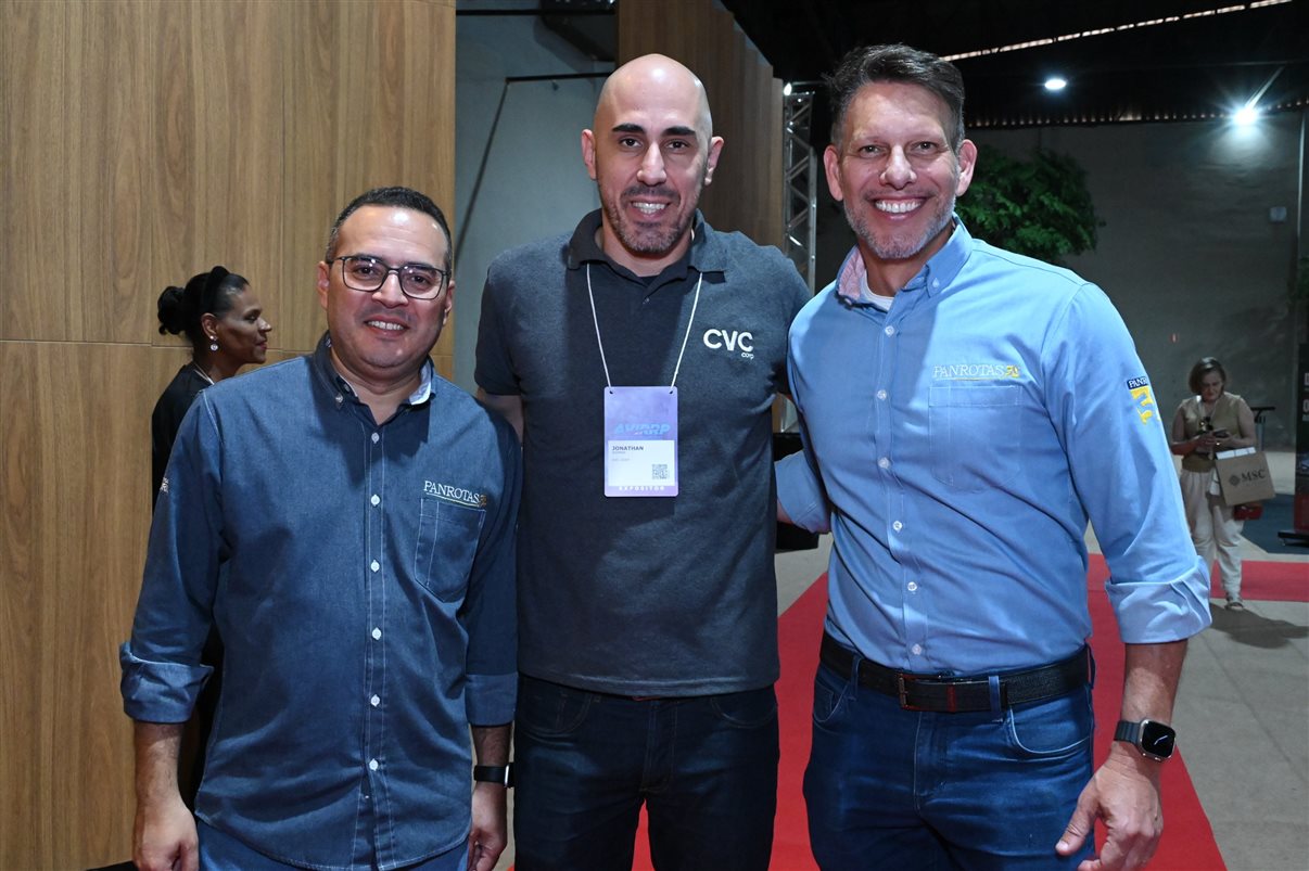 Fernando Hagopian e Gabriel Gomes, da South African Airways 