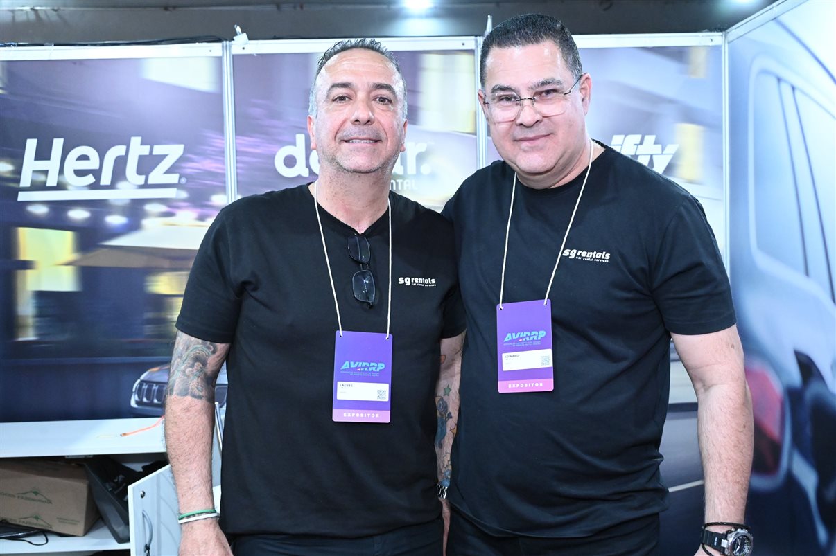 Fernando Hagopian e Gabriel Gomes, da South African Airways 