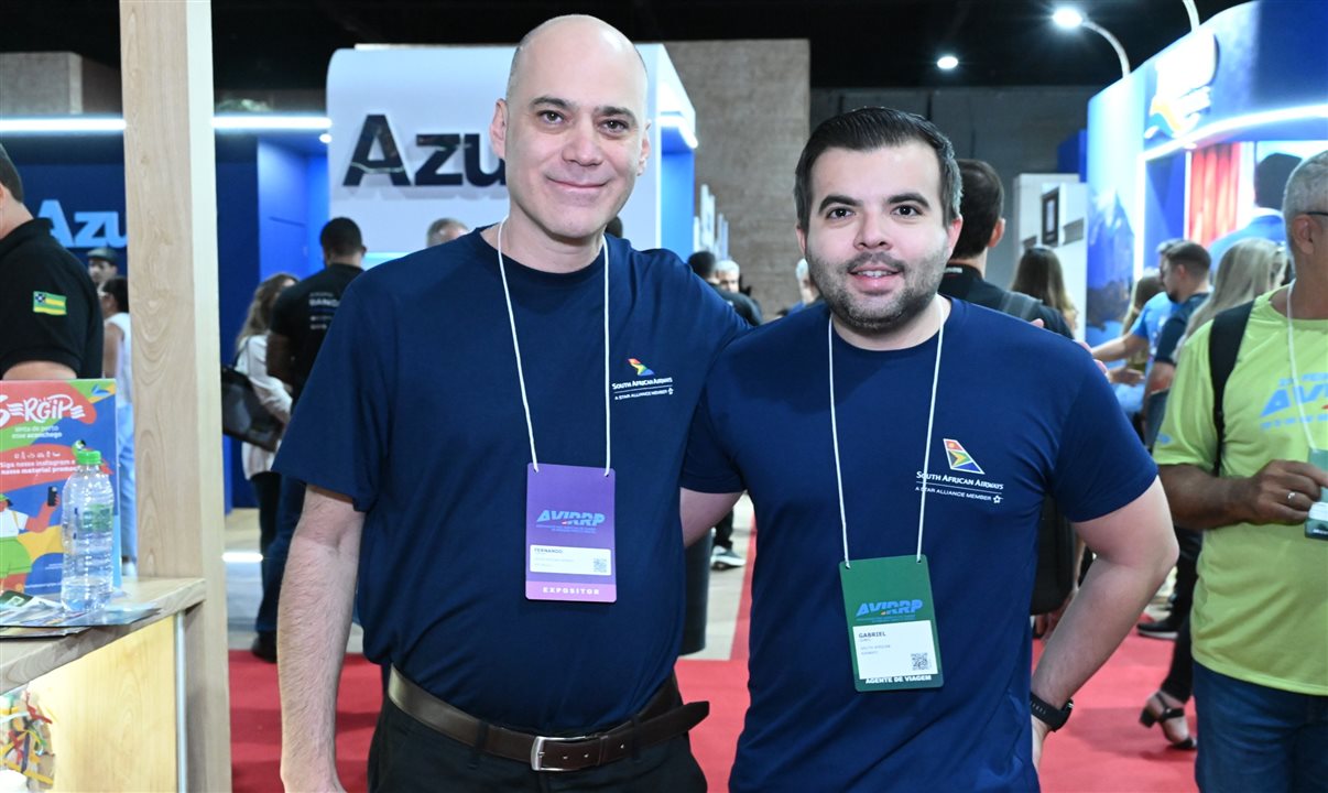 Fernando Hagopian e Gabriel Gomes, da SAA