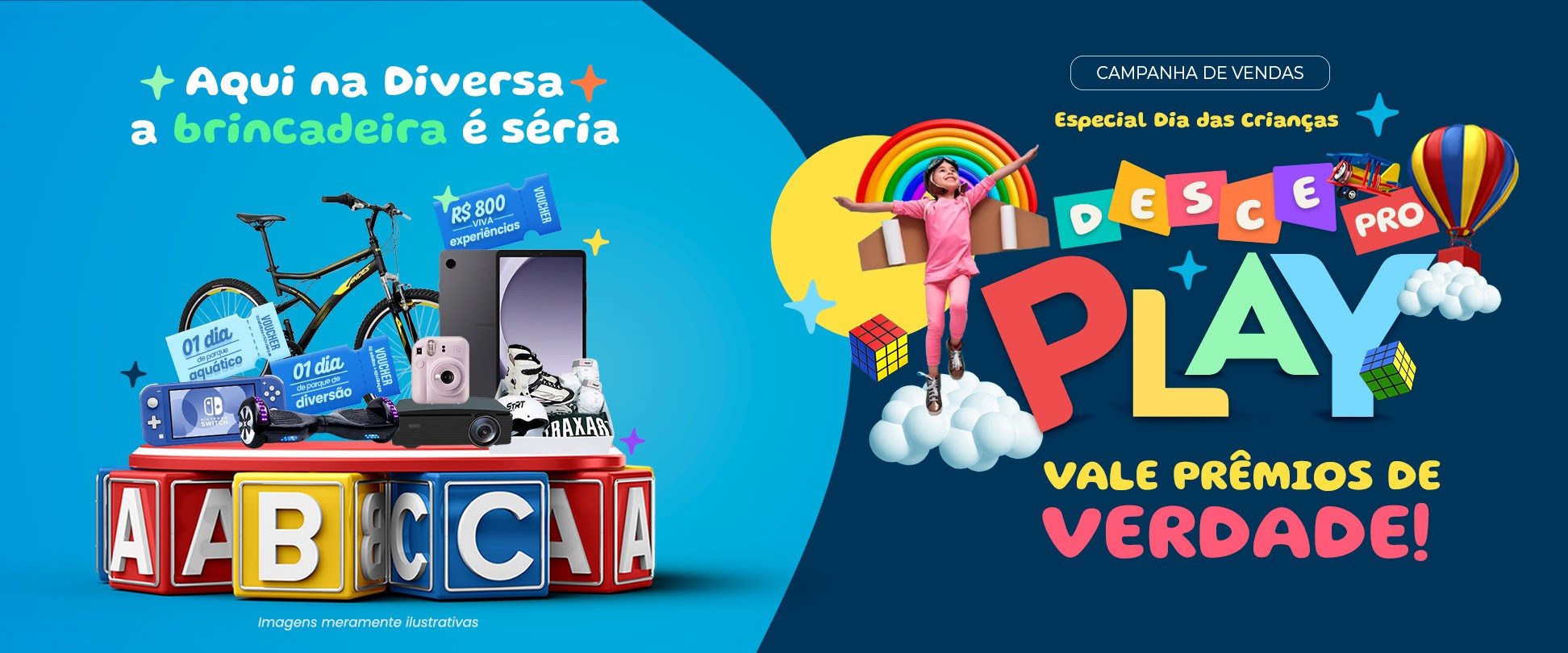 Ação traz prêmios semanais, na primeira quinzena e ranking mensal para celebrar a data. 