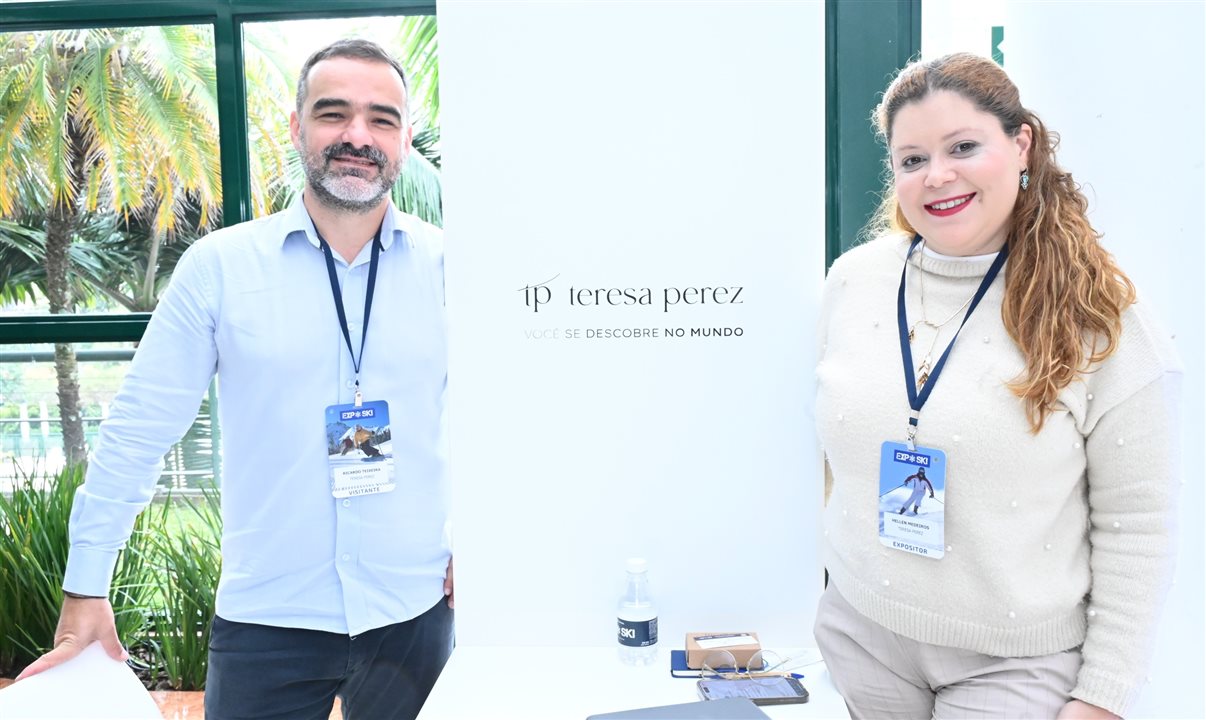 Ricardo Teixeira e Hellen Medeiros, da Teresa Perez