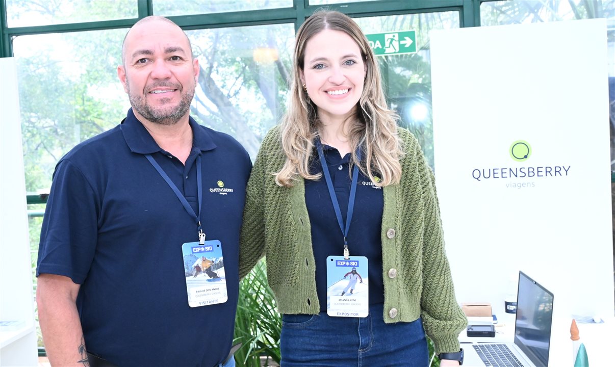 Paulus dos Anjos e Amanda Zeni, da Queensberry