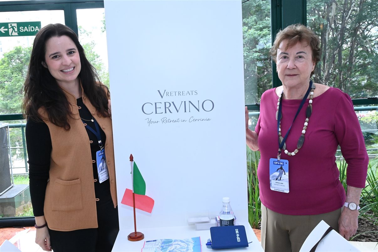Taiane de Oliveira, do Andorra Tarvel Service, e Nara Rossatti, da Nara Rossatti Viagens 