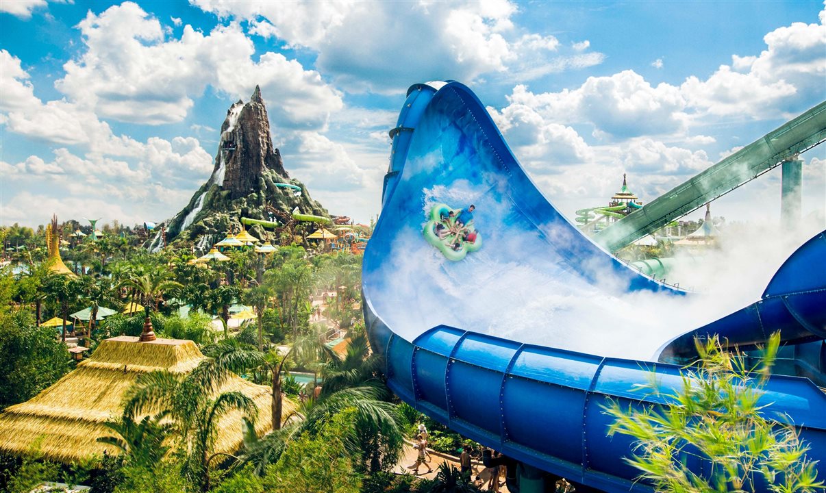 Universal Volcano Bay recebeu o título de Melhor Parque Aquático