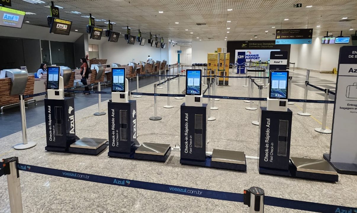 Totens no Aeroporto Internacional de Manaus