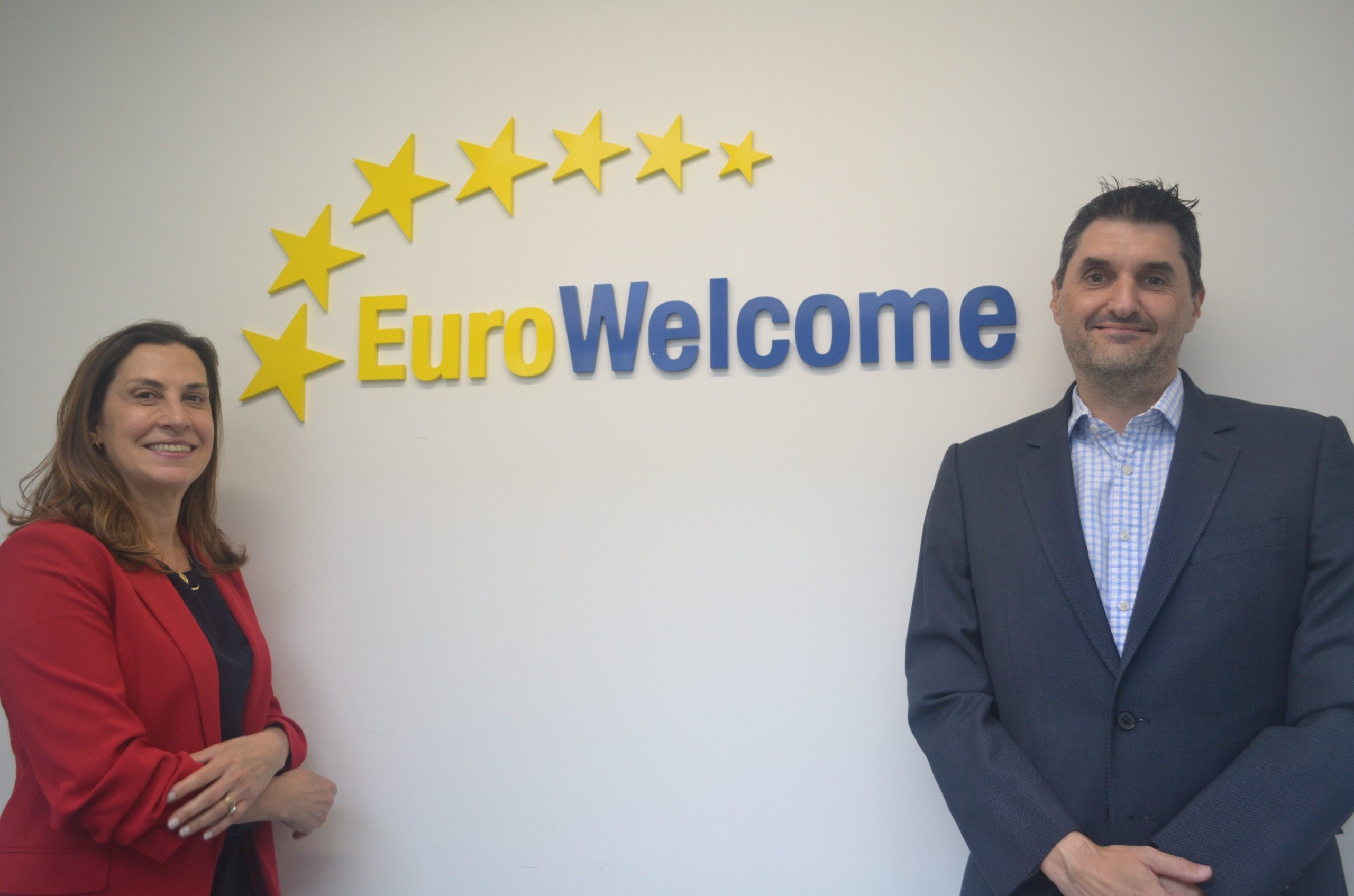 Liliane Jacob e Roberto Pardal, da EuroWelcome