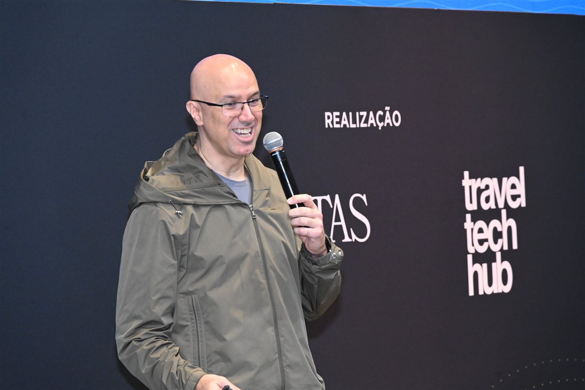 Heber Garrido, da HOG MKT, Claiton Armelin, da CPan Turismo, Walter Teixeira, da TXC, e Edmar Bull, da Abav-SP | Aviesp