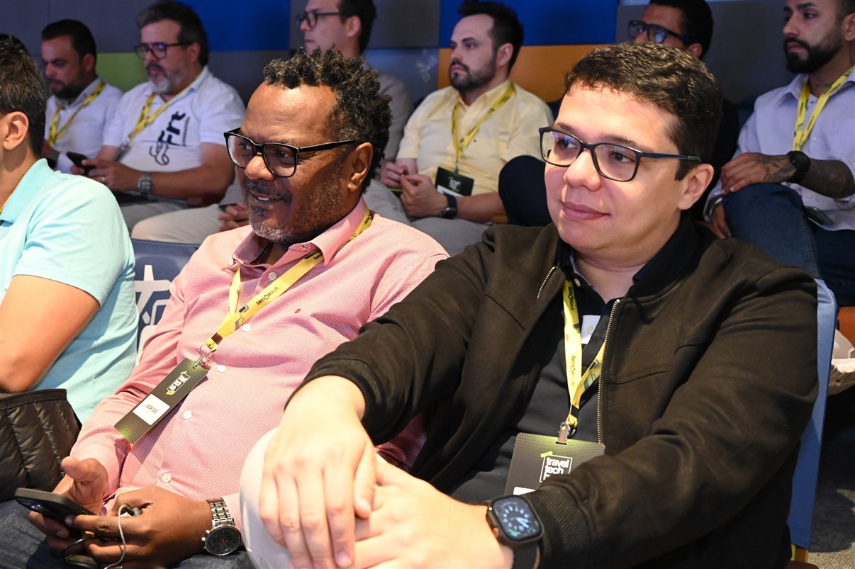 Heber Garrido, da HOG MKT, Claiton Armelin, da CPan Turismo, Walter Teixeira, da TXC, e Edmar Bull, da Abav-SP | Aviesp