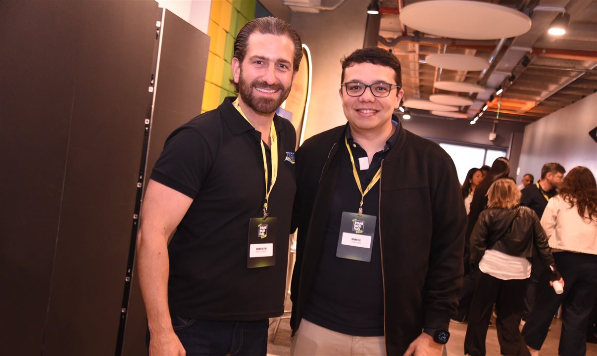 Bruno Heleno e Bruno Sá, diretores de Trend e Conectaas, respectivamente