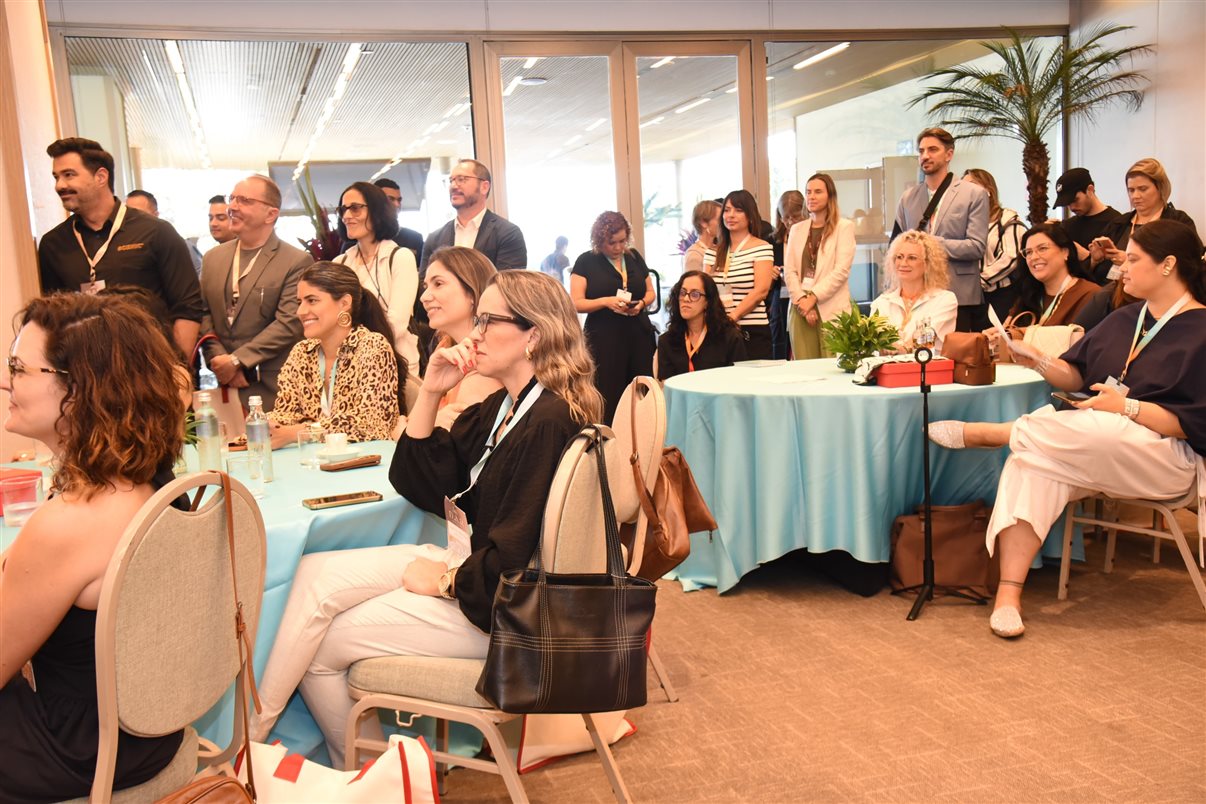 Participantes aproveitam os insights do evento