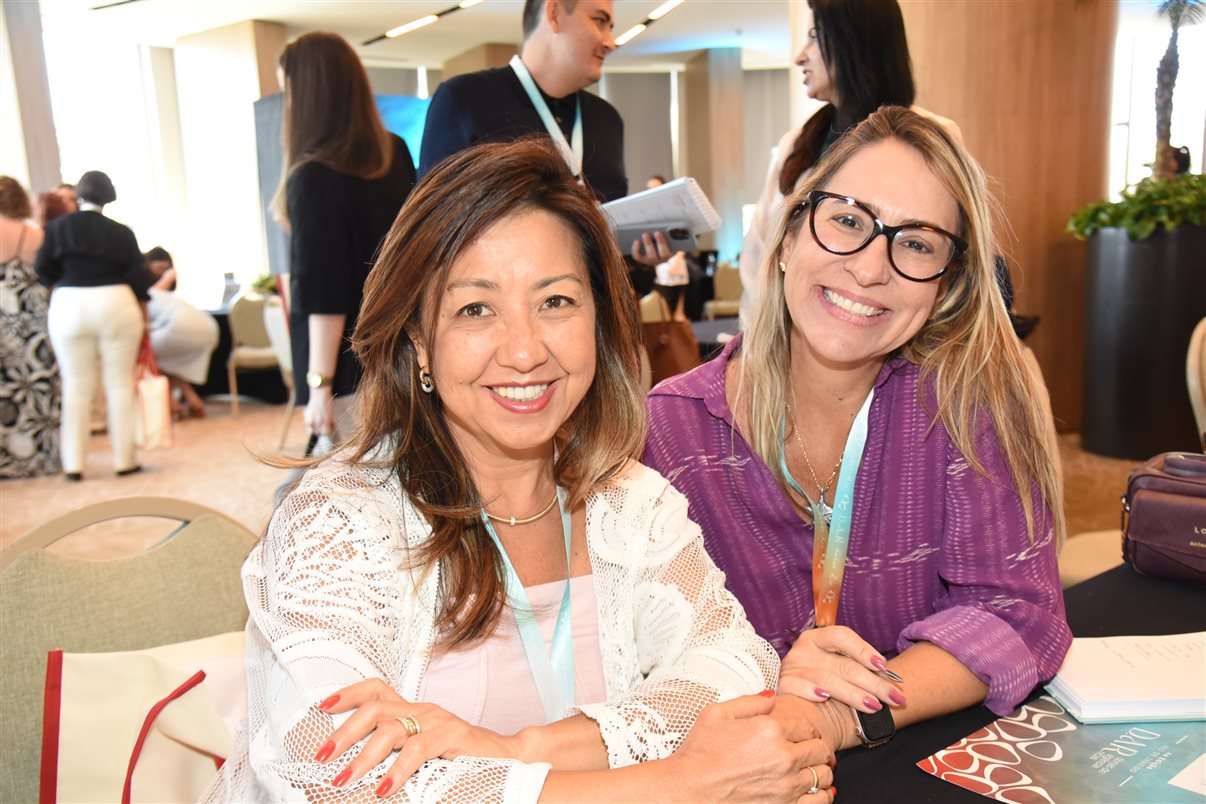 Kyria Juliana Darsaclis, da Darsaclis Turismo, Marcelle Garrido e Marcelle Rangel, da Maga Roteiros